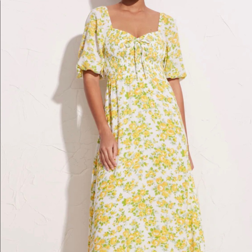 Faithfull The Brand Floral Midi Dress